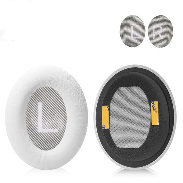 Reserveøreputer til Bose QC35 QC35-ii, QC25 1/2 Grey