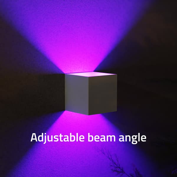 Smart Væglampe Udendørs RGB CCT Hvid