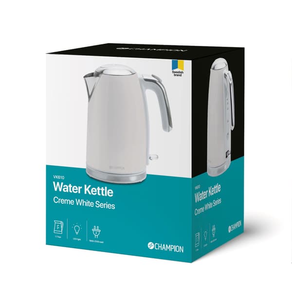 Elkedel 1,7L VK610 Cremehvid Serie