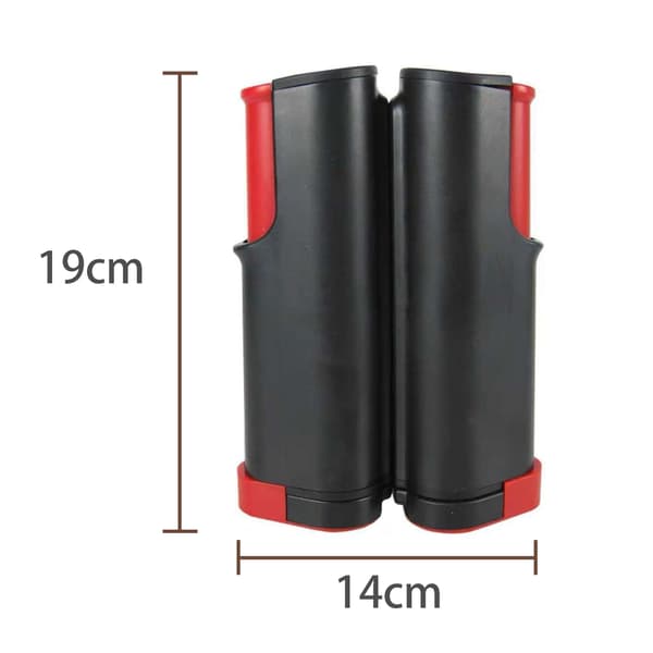 Sisäänvedettävä verkko pingispöydälle Black+Red