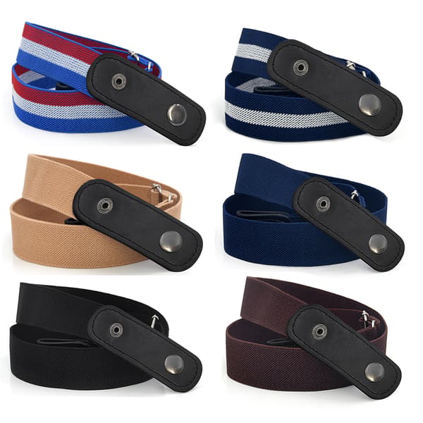 Usynlig elastisk belte (6-pack)