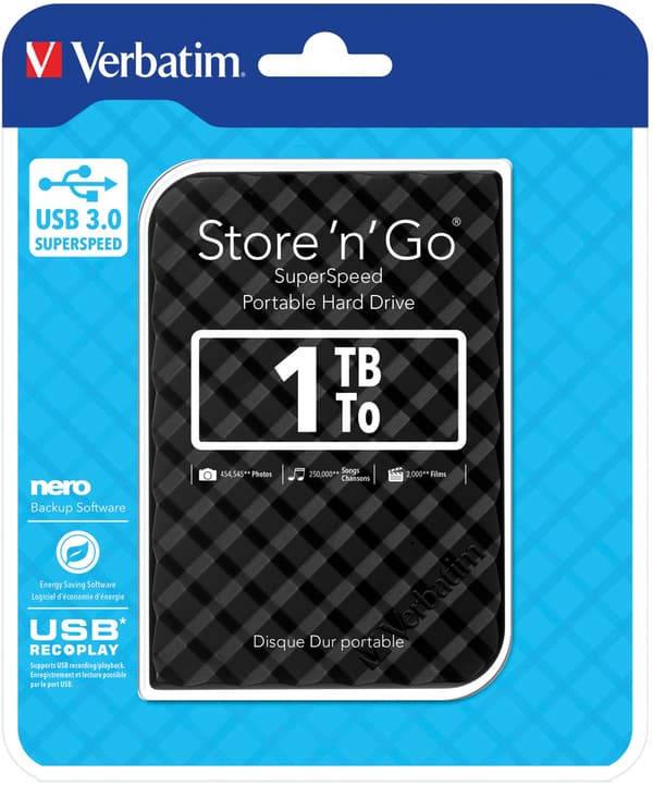 Store n Go 2.5" U3 1TB black