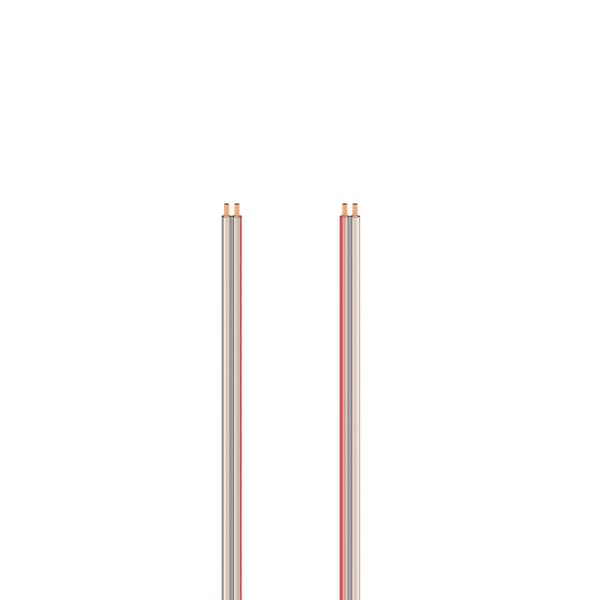 Högtalarkabel 2x1.5mm2 Transparent 10m