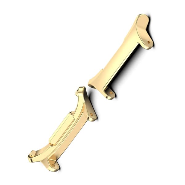 Rostfritt stål Klockarmbandsanslutning Gold 22 mm