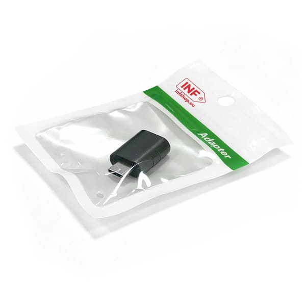 USB 3.2 till USB-C OTG-adapter 10 Gbps Grey
