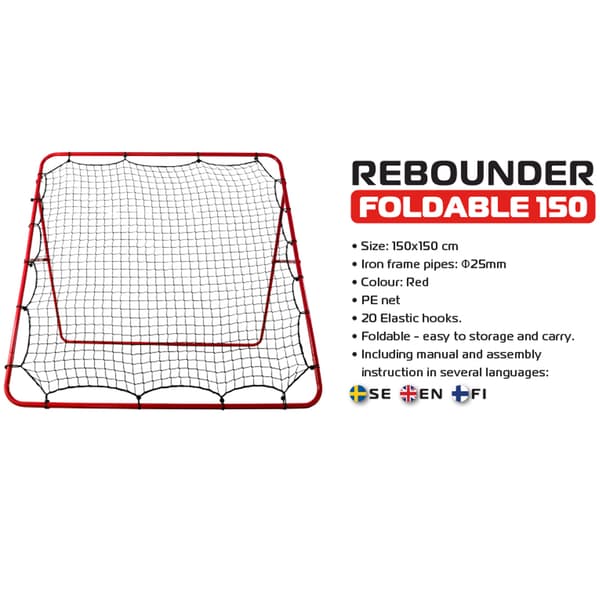 Rebounder-jalkapallo 150 * 150cm