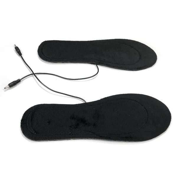 Värmesulor med temperaturkontroll Black 40-46
