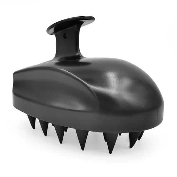 Børste for hodebunnsmassasje og peeling Black