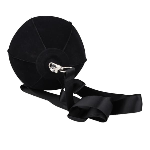 Oppustelig golfswingøvelsesbold Black