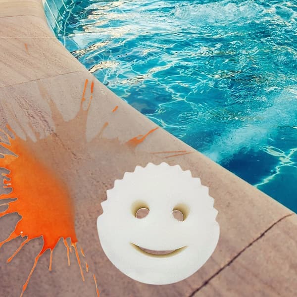 Oljeabsorberande Svampar för Pool, 16-pack White