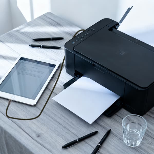 USB-B-USB-C-tulostinkaapeli Black 2 m