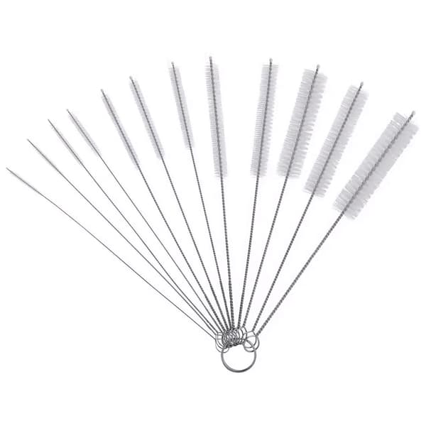Multifunktionella Rengöringsborstar, 12 pack White
