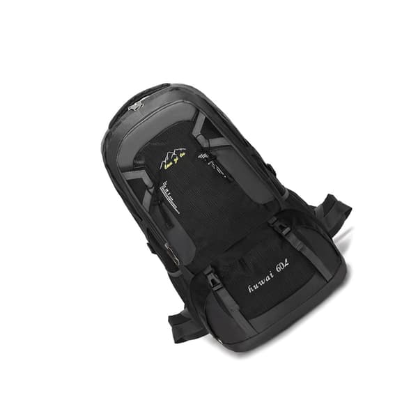 60L Ryggsäck för Bergsbestigning & Vandring Black