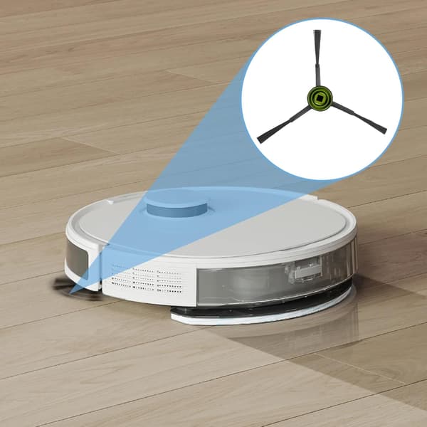 Ecovacs Deebot Udskiftningssidebørster - 10 stk.
