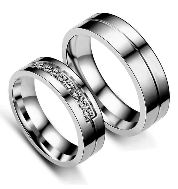 Matchande Parringar, 2-pack 19 mm/20.8 mm