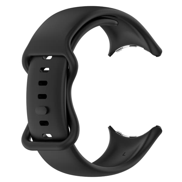 Silikonreim til Google Pixel Watch 3 Black L