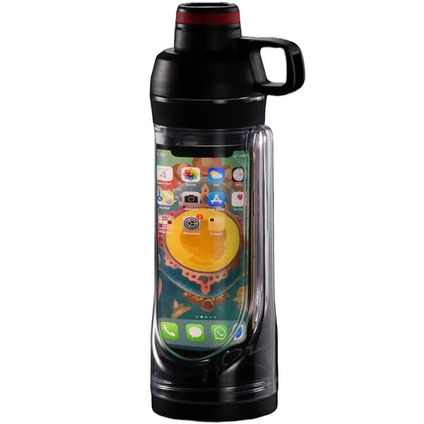 Vannflaske med oppbevaring 400 ml