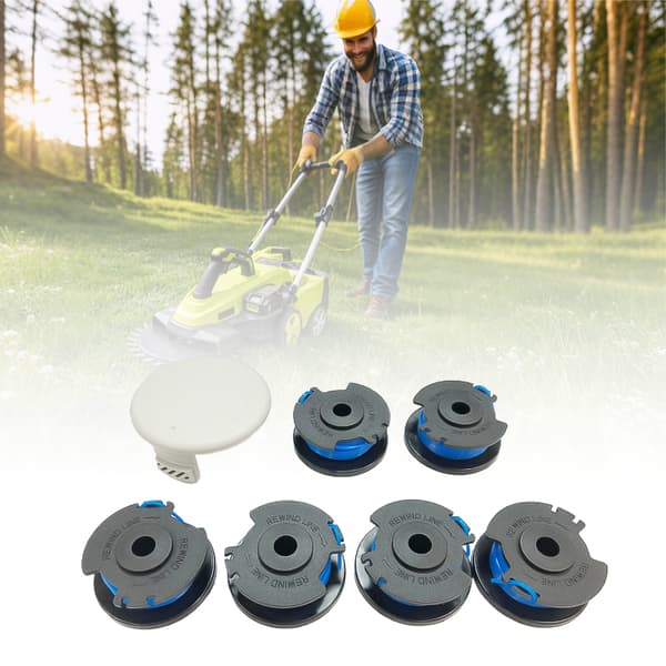 6+1 reservespole og hætte til Ryobi trimmer