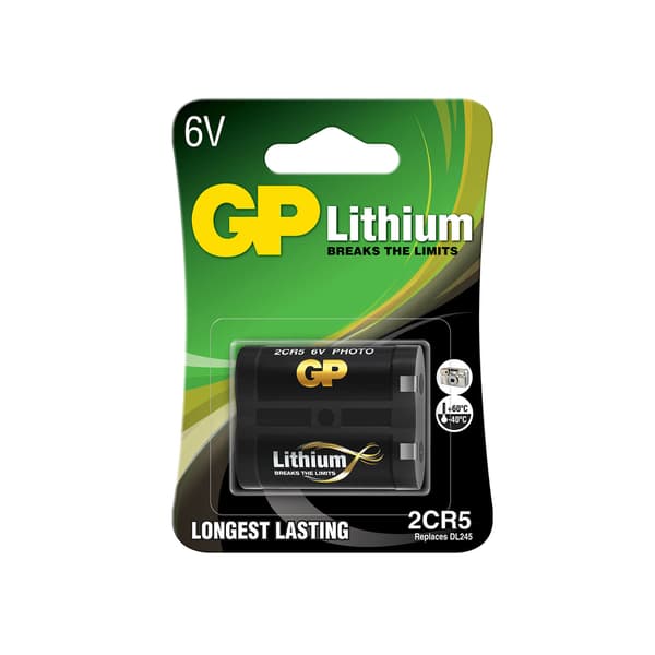 Batteri 2CR5/DL245 Litium 1-Pak
