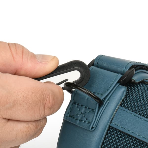 JBL Charge 4/5 skyddsfodral med rem - PU+EVA, blå