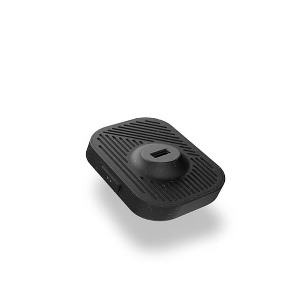Modular USB-A + USB-C Lader Qi Ekstra Modul uden kabel Sort
