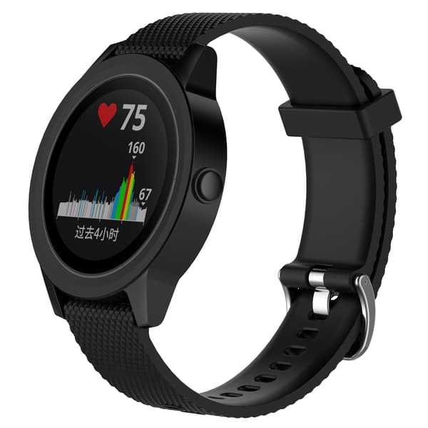 Garmin Forerunner 245 / 245M armbånd silikone Sort