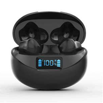 Bluetooth-øreplugger, trådløse og IPX5 vanntette Black