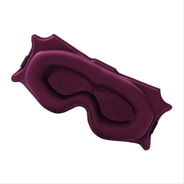 6D Konturerad Sovmask - Ultimat Komfort & Mörker Rose red