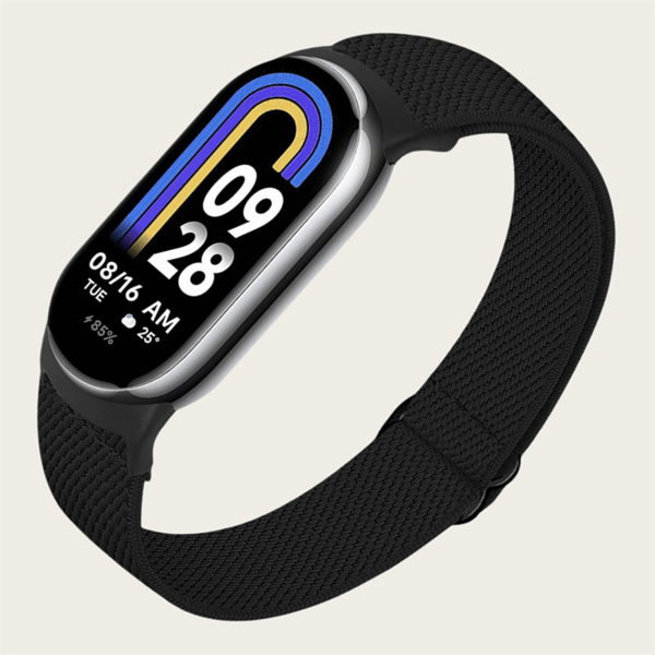 Xiaomi Mi Band 8 Vævet Rem Black