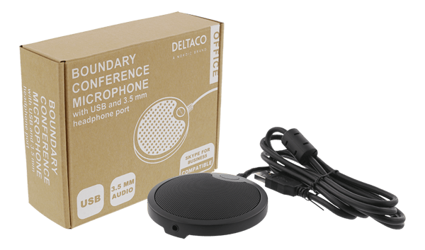 Office boundary conf mic USB&3.5mm port corporate VoIP/Skype