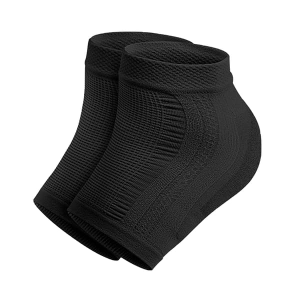 Kosteuttavat kantapääsukat 1-pari Black