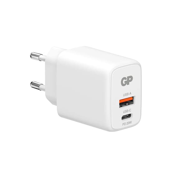Lader WM2B PD 20W USB-A + USB-C