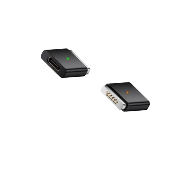 USB-C - MagSafe 2 -sovitin 100W - Lataa MacBook tehokkaasti Black