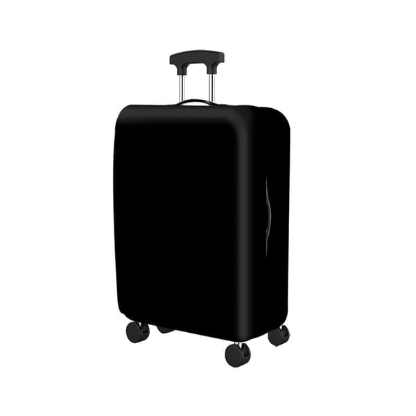 Bagageskydd - Förtjockat resväskeskydd i polyester Black L