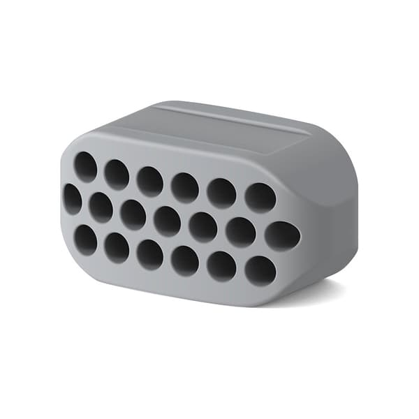 Käktränare silikon 3-pack Grey