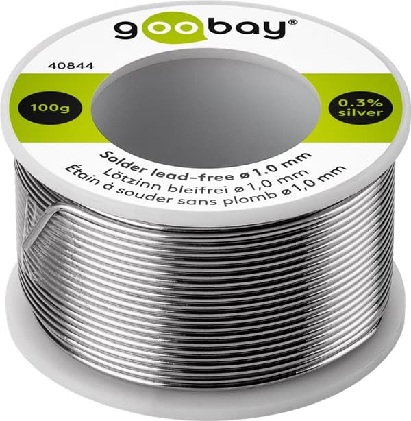 Blyfri lodding, ø 1,0 mm, 100 g