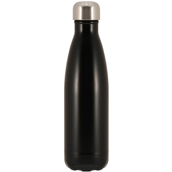 Ståltermosflaska 0,5L svart