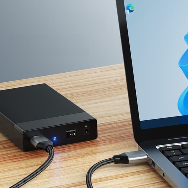 USB 3.0 A Han til A Han Forlængerkabel - Hurtig Dataoverførsel og Stabil Forbindelse 2 m