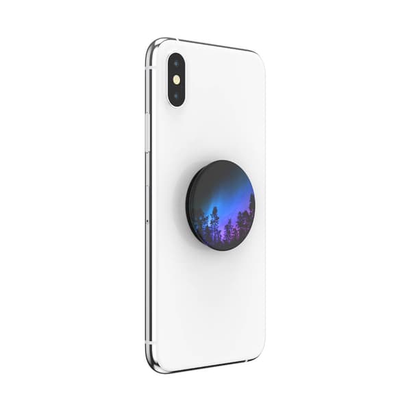 POPSOCKETS Aurora Woods Irrotettava Kahva Jalustalla