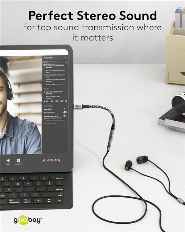 Adapteri USB-C™ - 3,5 mm AUX-liitäntään