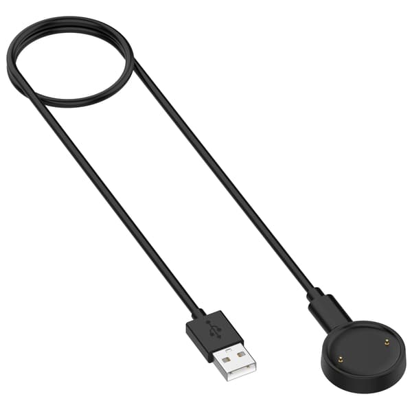 Smart Watch Oplader til Active2/BIP6 - 100cm Kabel