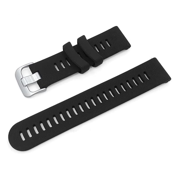 Urrem til Garmin Forerunner 245 Silikone Black 20 mm
