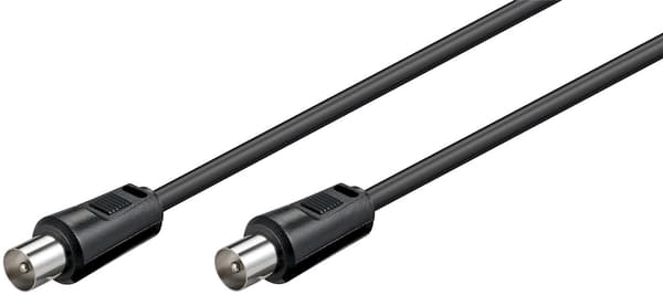 Antennekabel (<70 dB), dobbel skjerming