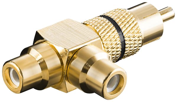 Phono-Y-adapter