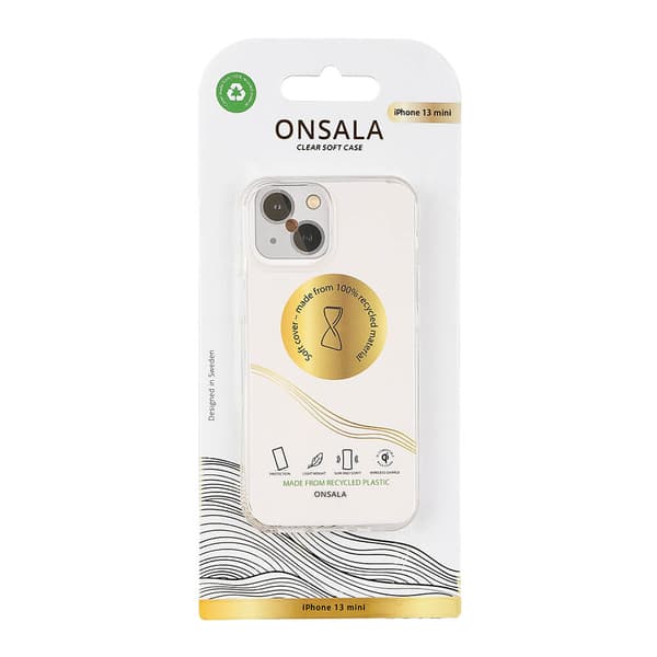Mobildeksel Resirkulert TPU Transparent - iPhone 13 Mini