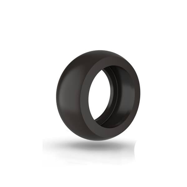 Støtsikkert silikondeksel til Oura Ring Gen 3 Black S