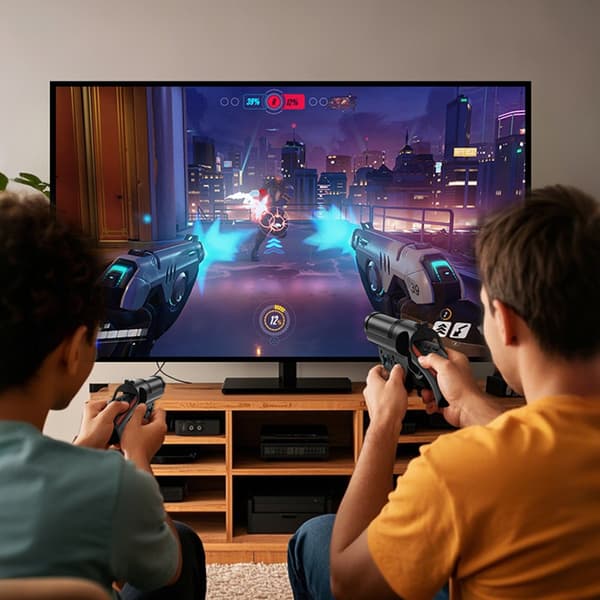 Sort Game Gun Stock til Switch 2. Generation Controller - Forbedret Gamingoplevelse