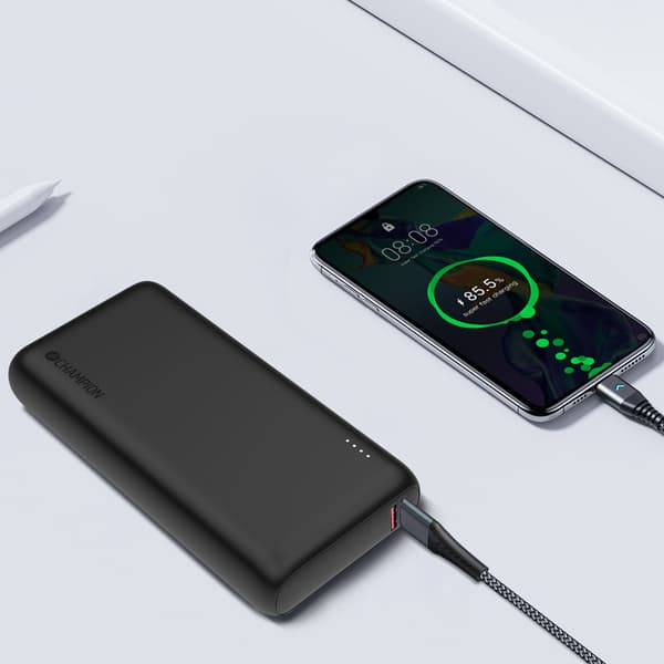 PowerBank 20.000 mAh 30W PD Sort
