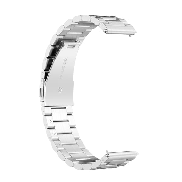 Urrem 22 mm Huawei Watch GT / Magic / TicWatch Pro rustfrit stål Silver