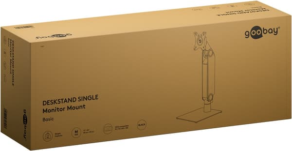 Fristående enkelt skjermfeste